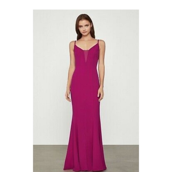 BCBG MAXAZRIA Mermaid vivid FUCHSIA Dress - Picture 2 of 12